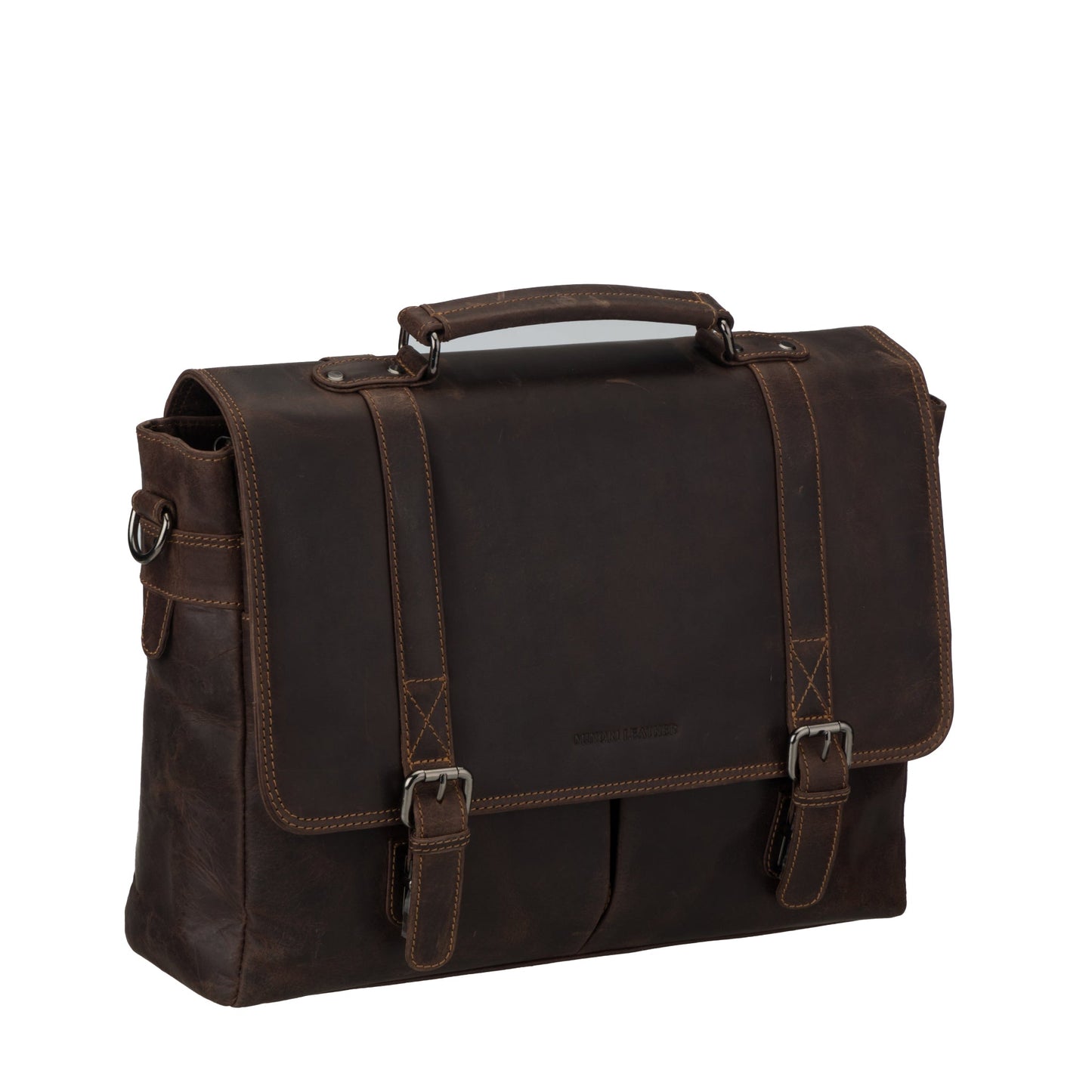 Boston Briefcase 16" Brown