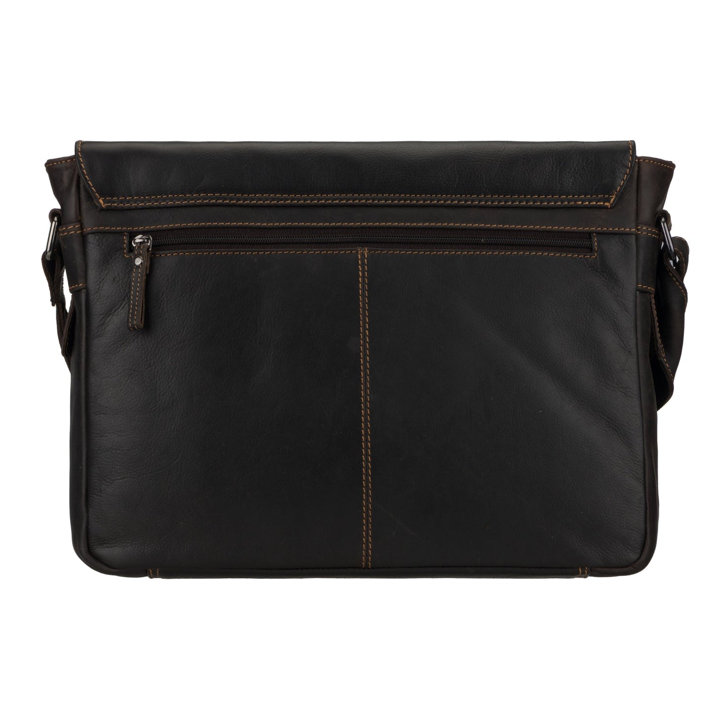 Chicago Messenger Bag 14" Brown