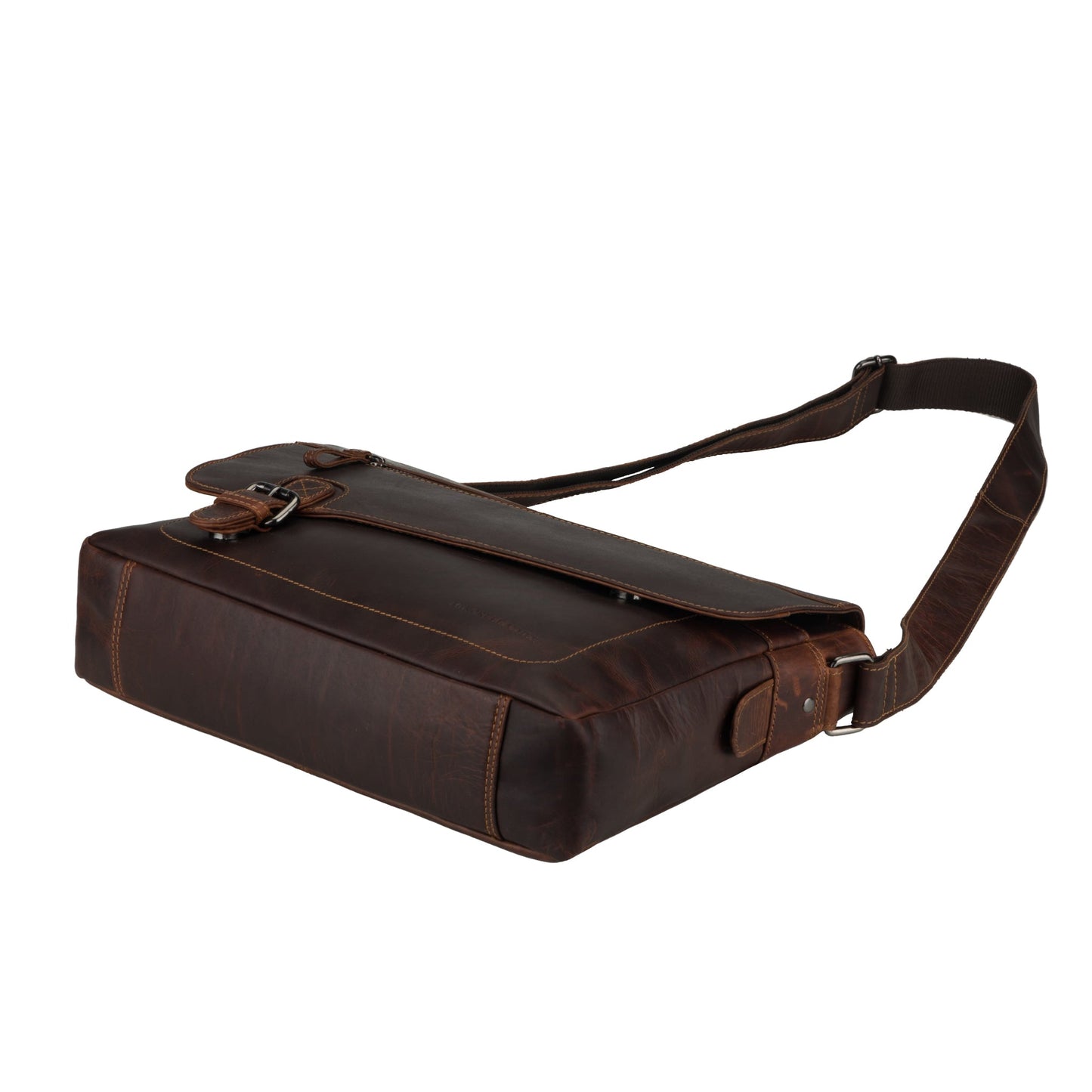 Chicago Messenger Bag 14" Chestnut
