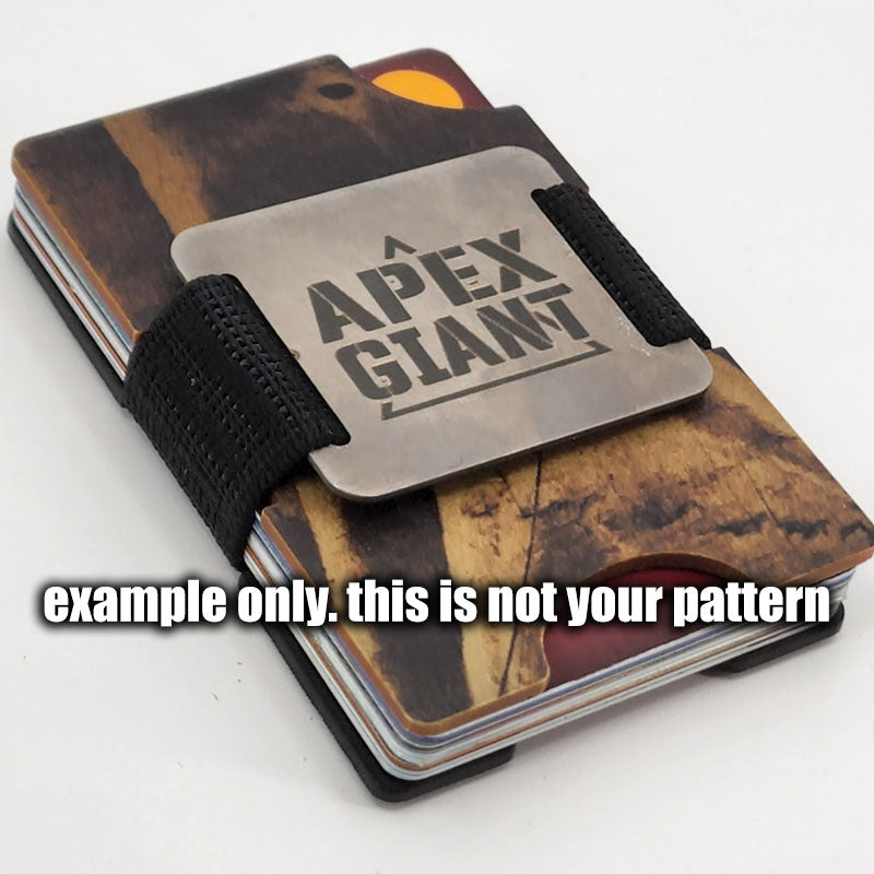 Wallet - Snake Skin Gray Rattler - APEX GIANT