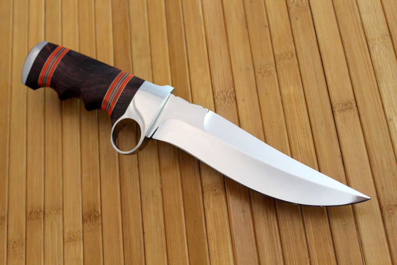 Custom Handmade 440C Steel Hunting Knife