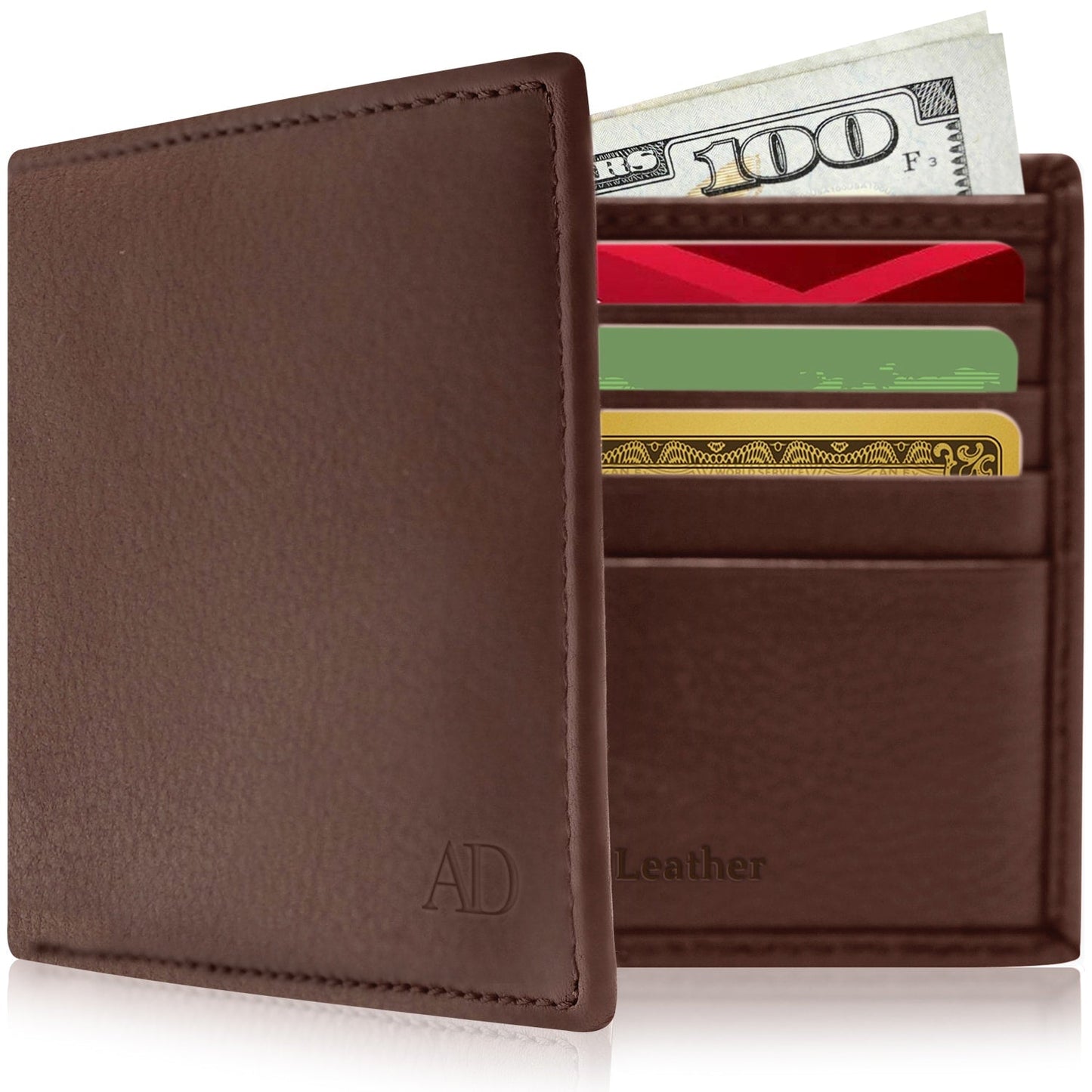 Slim Bifold Wallet With ID Window
