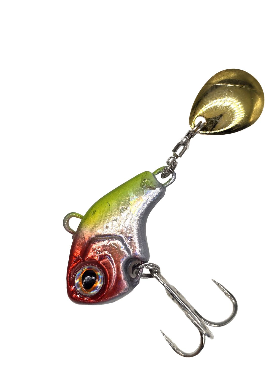 Tail Spin - Red Head Chartreuse