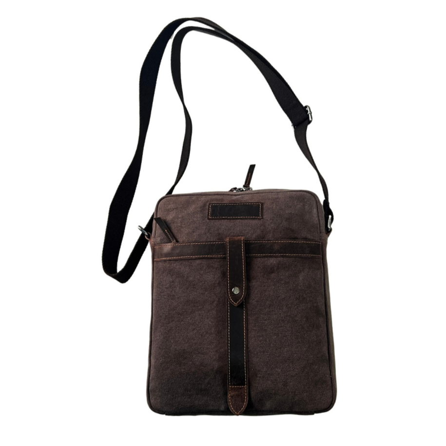 August Canvas Messenger Bag