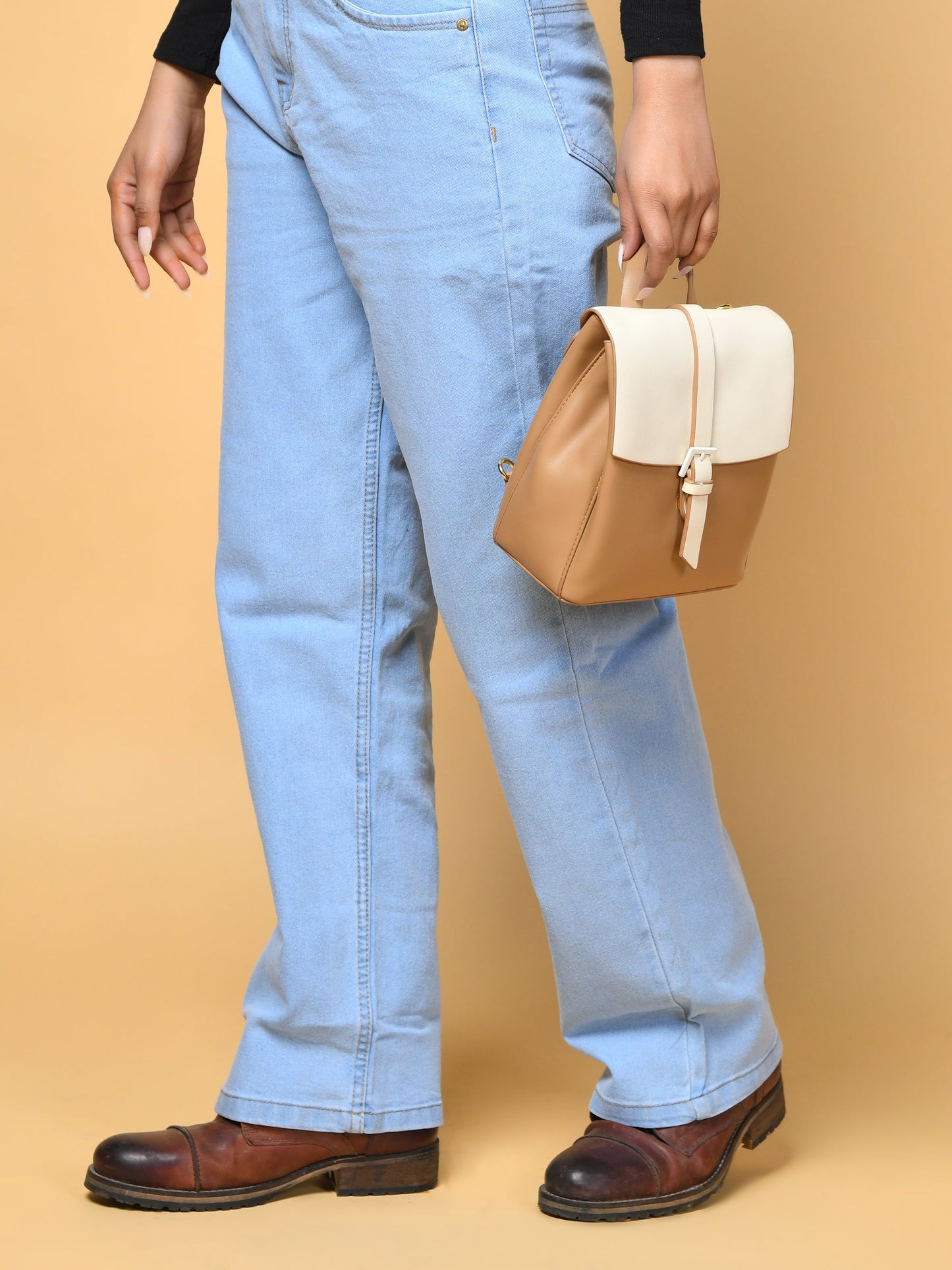 Claire Women's Backpack - Beige