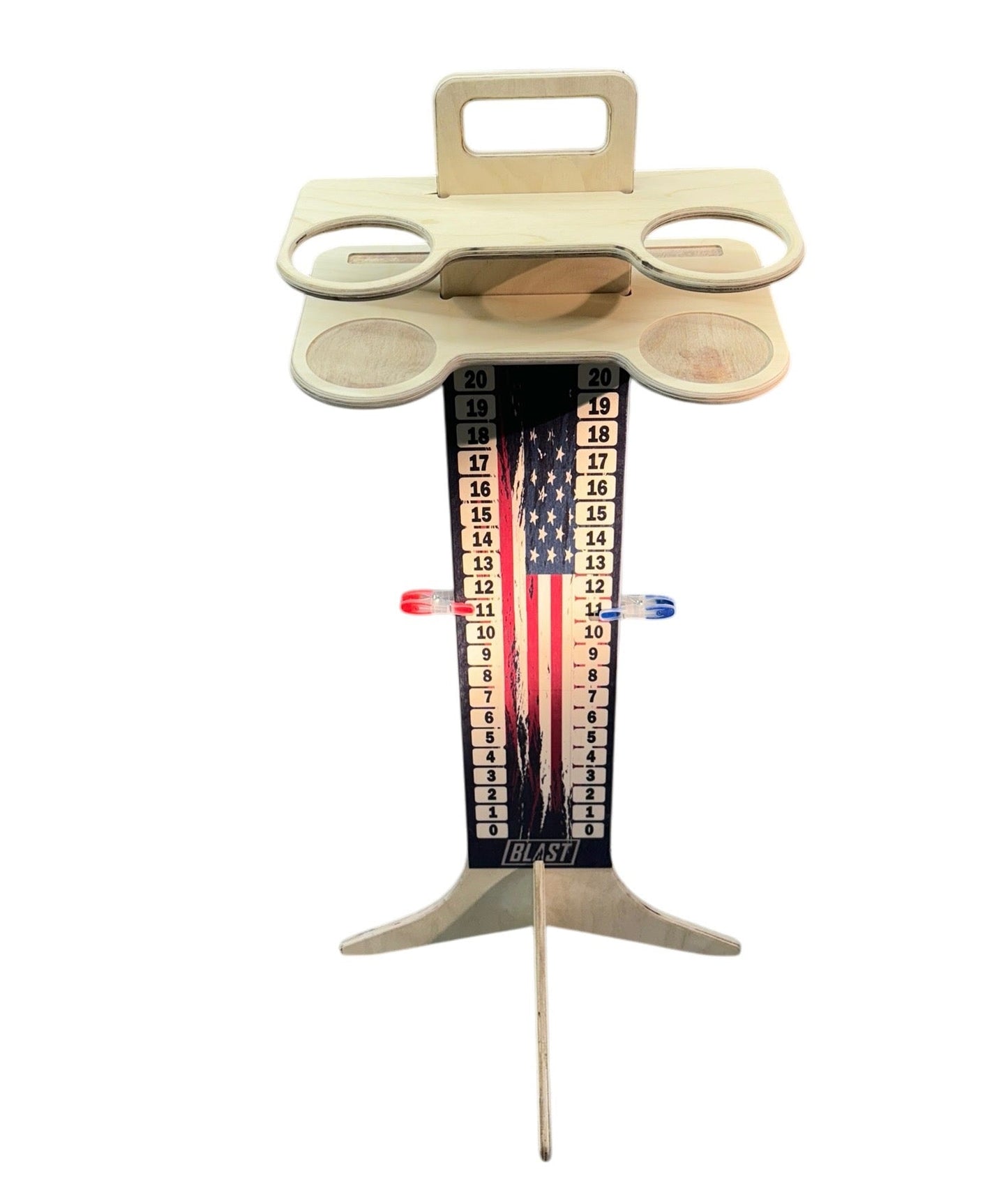 American Flag Cornhole Set