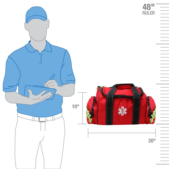 First Resp Bag Basic, Standard, Bleed Control, Airway Mngmt