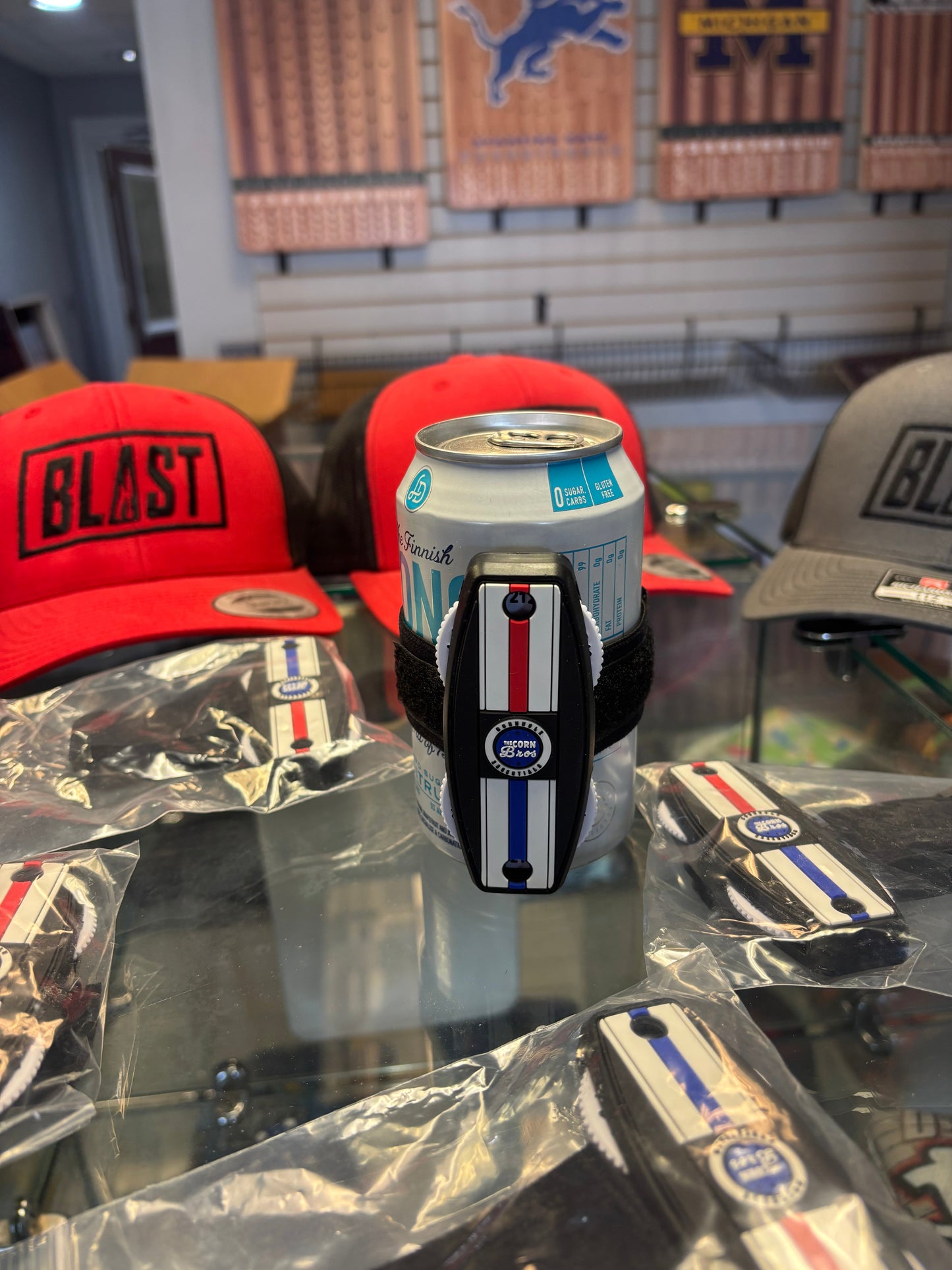 Cornhole Scoring Device - can/bottle scorer