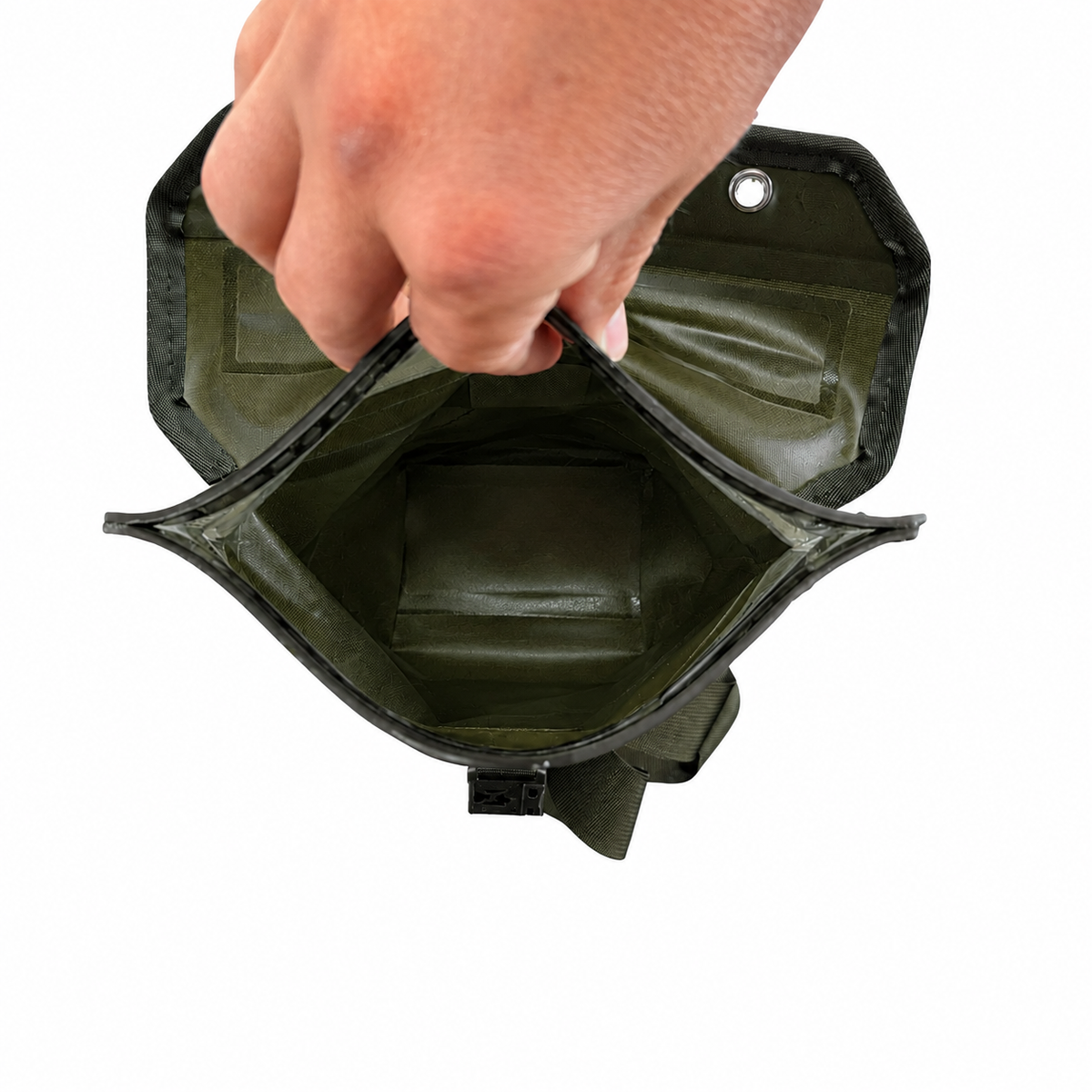 Shell Bag / Boating Bag - Olive Night