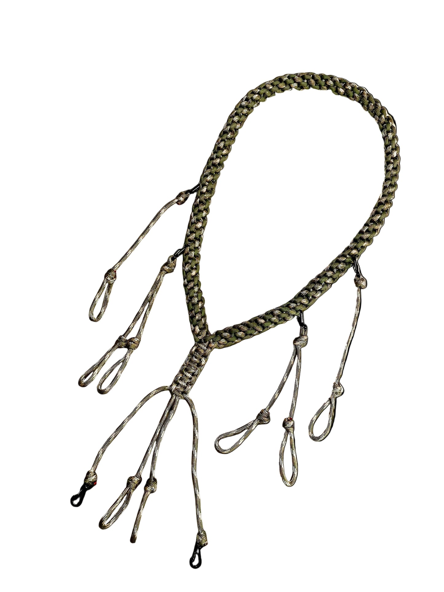 Premium Duck Call Lanyard - Green and Camo