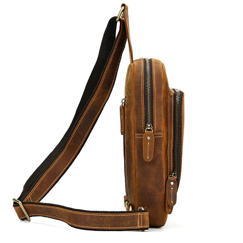 Erling Leather Sling Bag | Crossbody Leather Pack