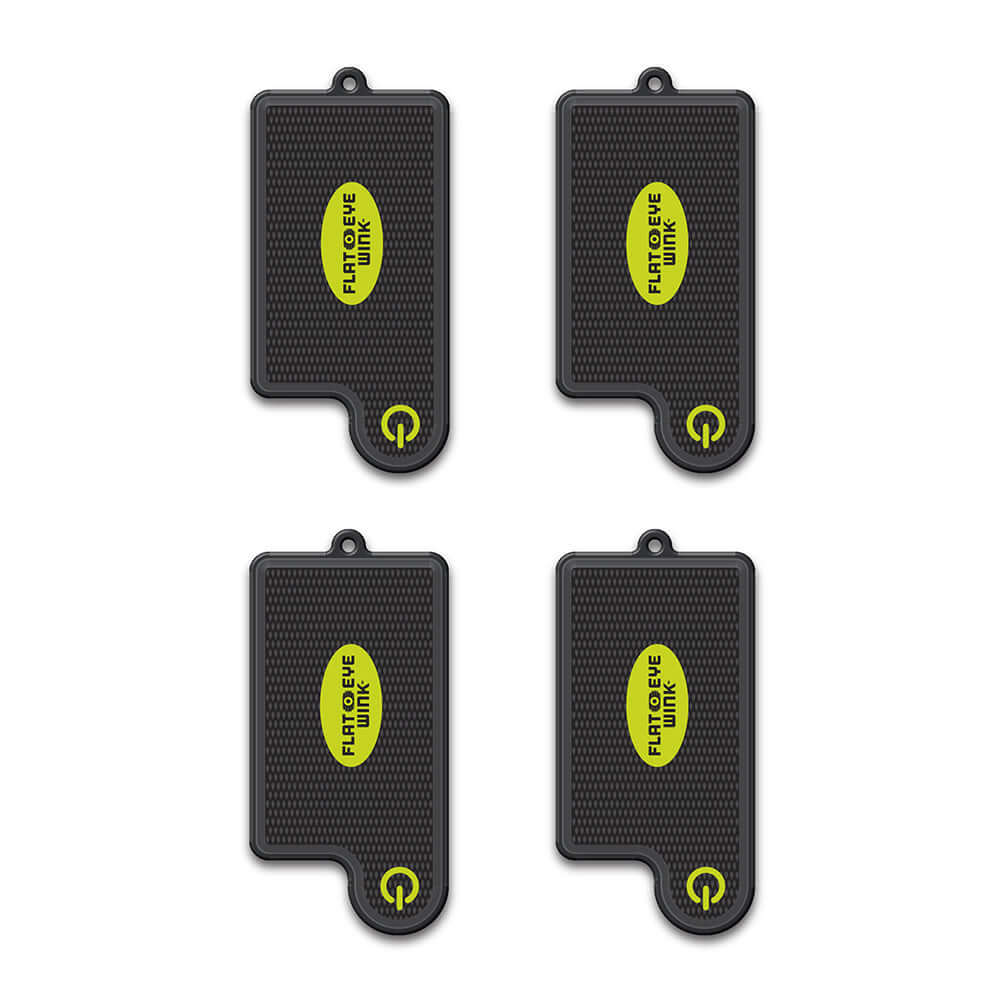 FLATEYE™ WINK Mini LED Keychain-Style Flashlight (4-Pack)