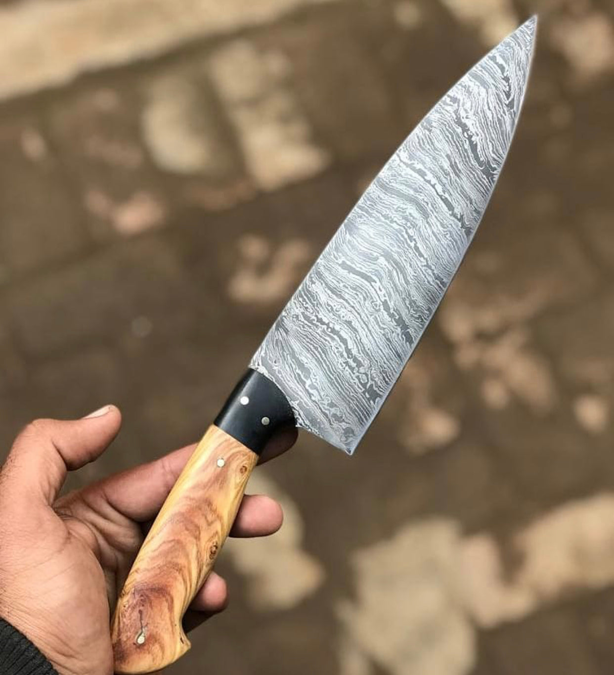 Damascus Steel Chef Knife