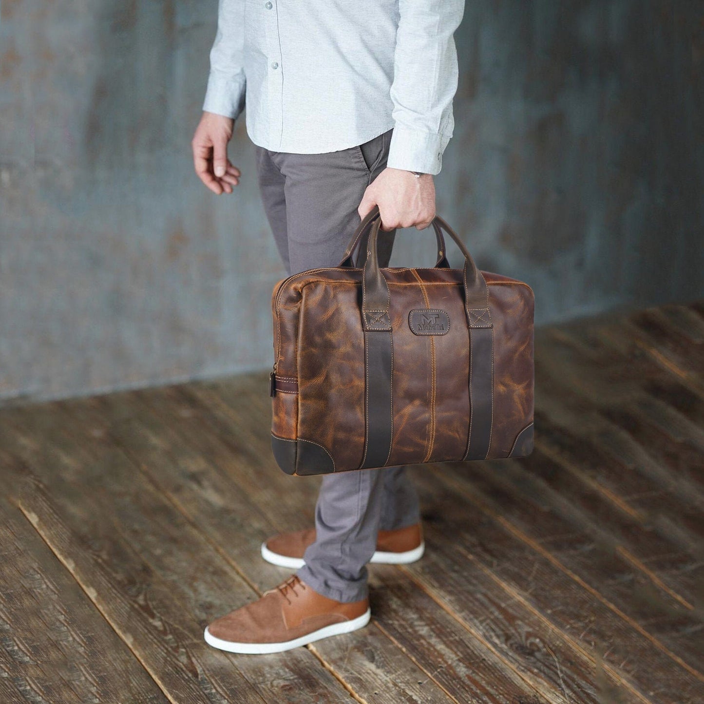 MaheTri Jefferson Briefcase