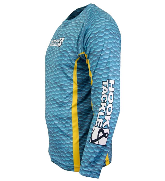Men's Mahi Scales L/S UV Fishing Shirt