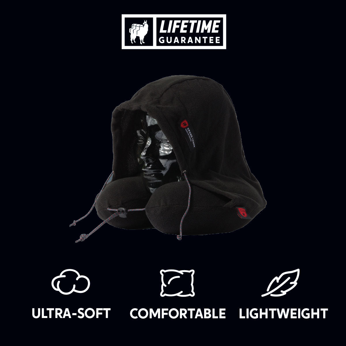 Grand Trunk Hooded Travel Neck Pillow