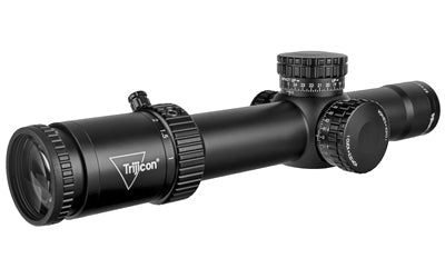 Trijicon Credo 1-8x28mm First Focal Plane Riflescope with Red/Green MRAD Segmented Circle | 34mm Tube | Matte Black | Exposed Locking Adjusters