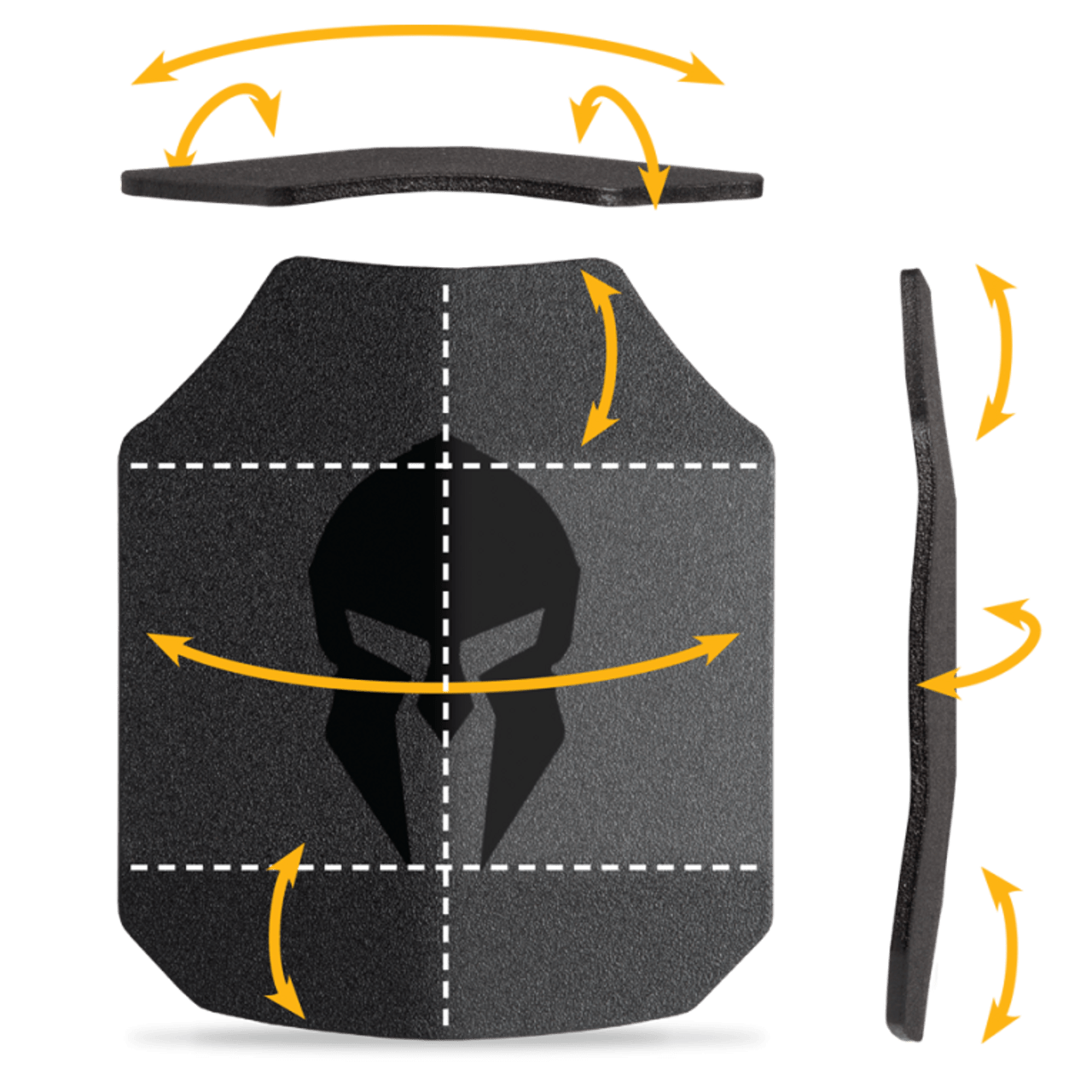 Spartan Level III+ AR550 Steel Body Armor Package