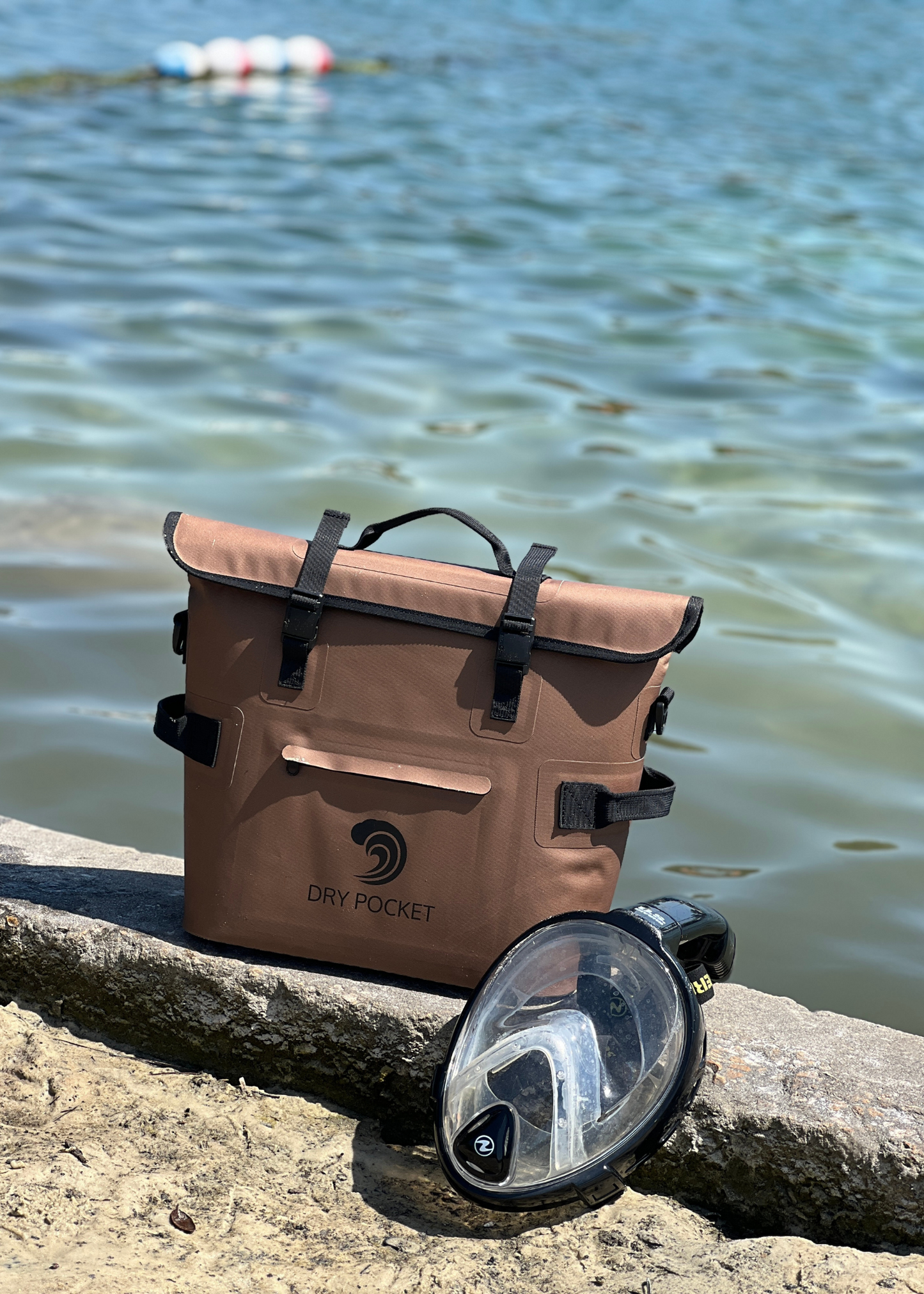 ARRIVING IN AUGUST / Coyote Brown - Auto-Sealing, Waterproof, Floating, Scent Proof Day-Pack Cooler
