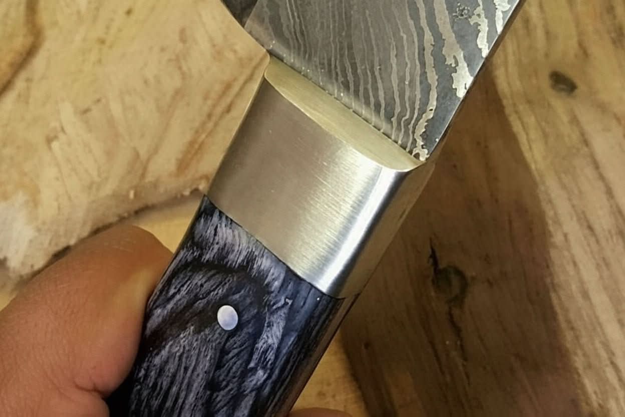 Custom Handmade Damascus Steel Full Tang Chef Knife / Vegetable Knife / Kitchen Knife DK-0128
