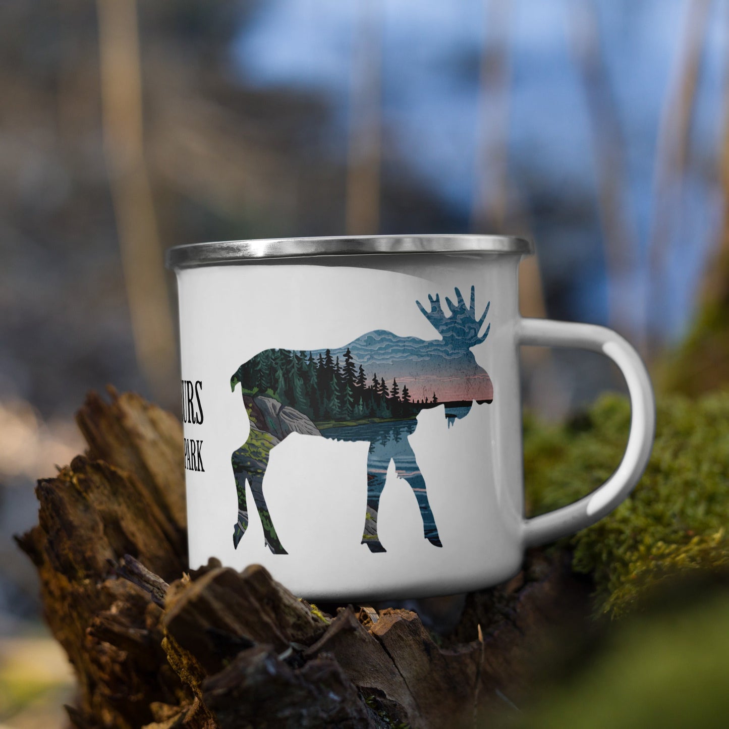 Voyageurs Moose Durable Camp Mug