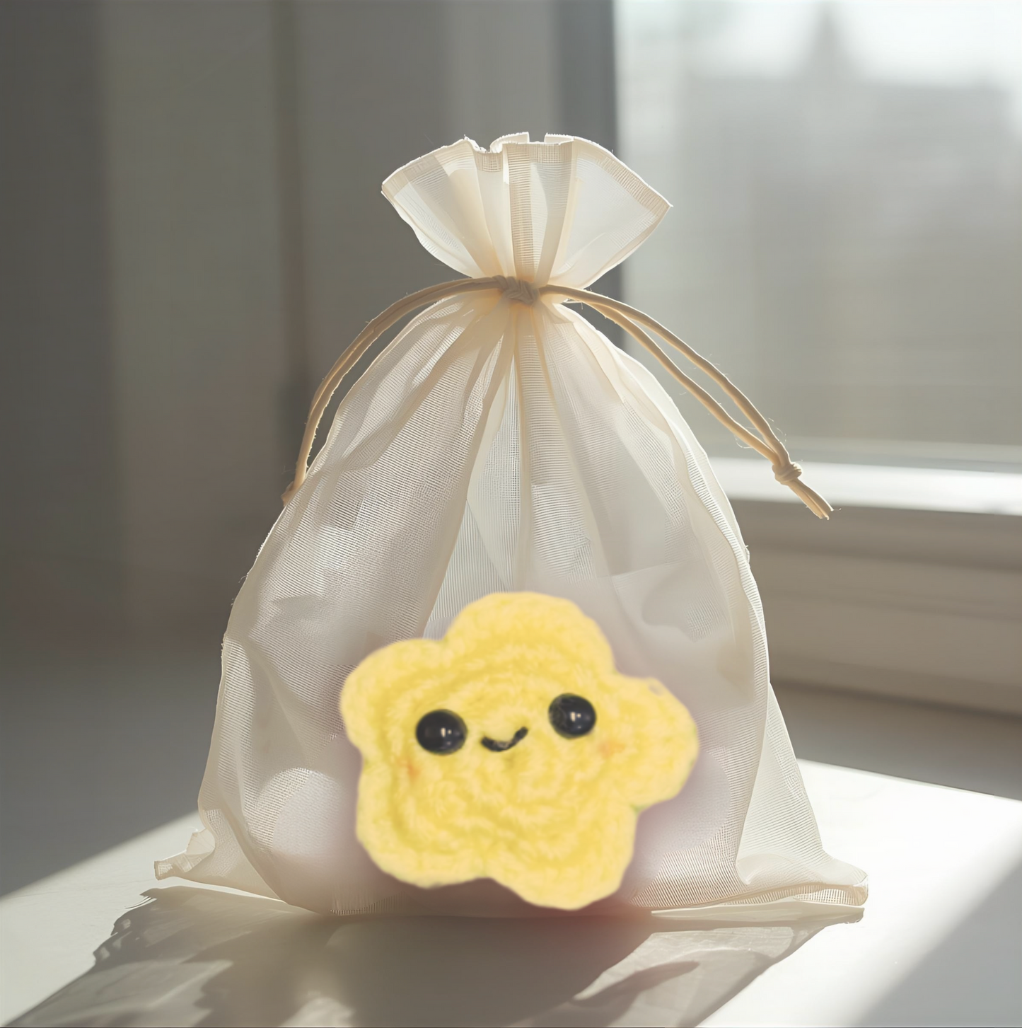 Handmade Catnip Toy | Twila L’Étoile the Celestial Chunkle Puff Infused with Miracle Nip Botanicals