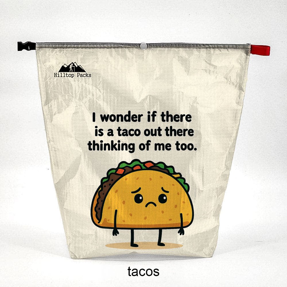 Food Bags - Original Fun Prints (D50T ultralight fabric)