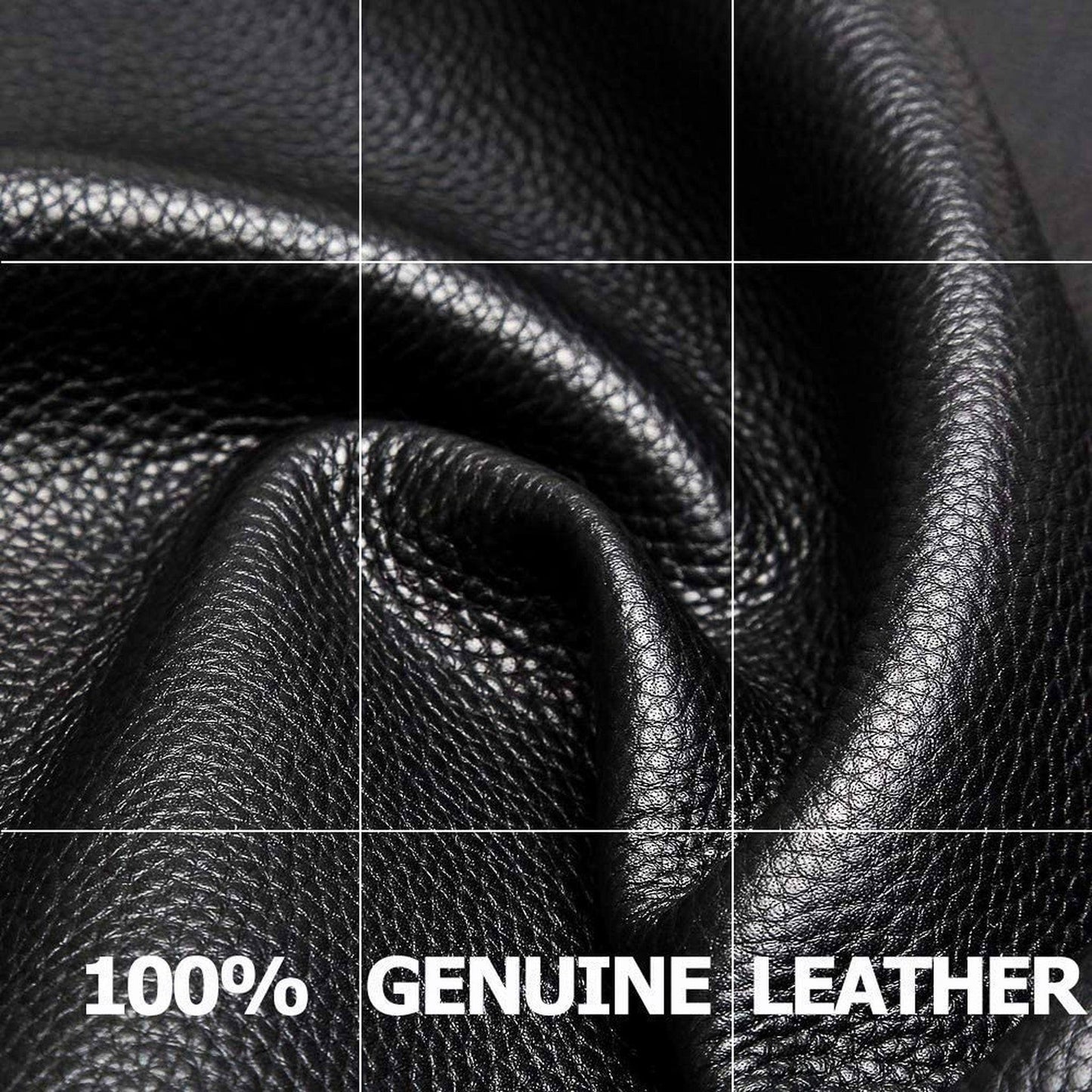 Anti-Theft Leather Backpack – Smart USB Charging & 15.6″ Laptop Compartment