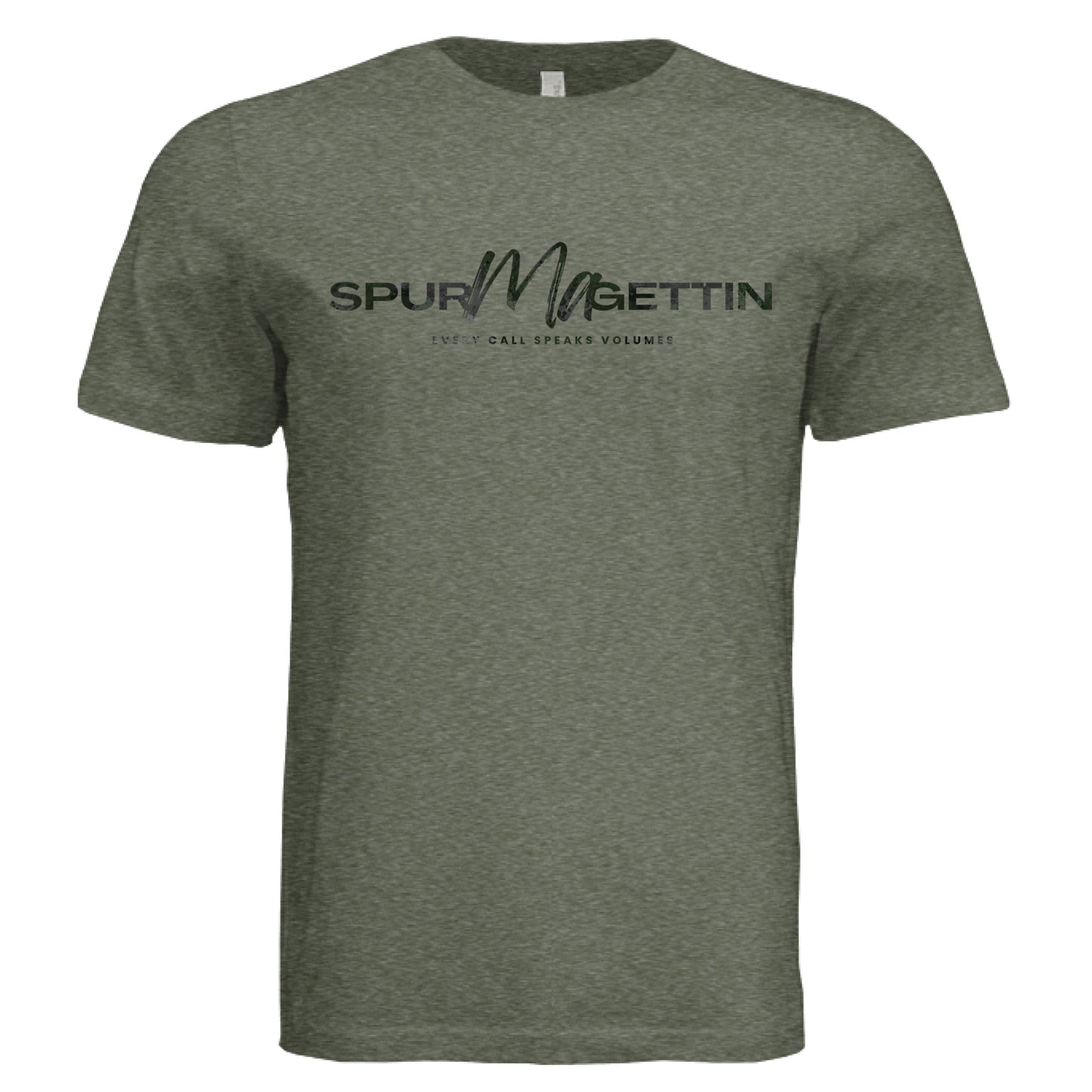 Verdant Splash Burst Camo Goose T-Shirt