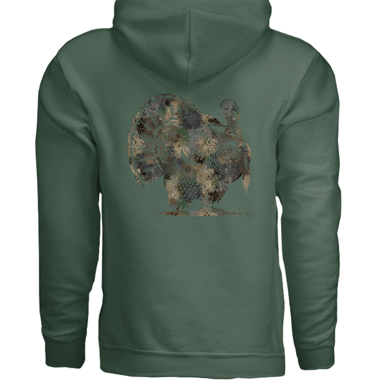 Forest Splash Burst Camo Turkey Sweatshirt