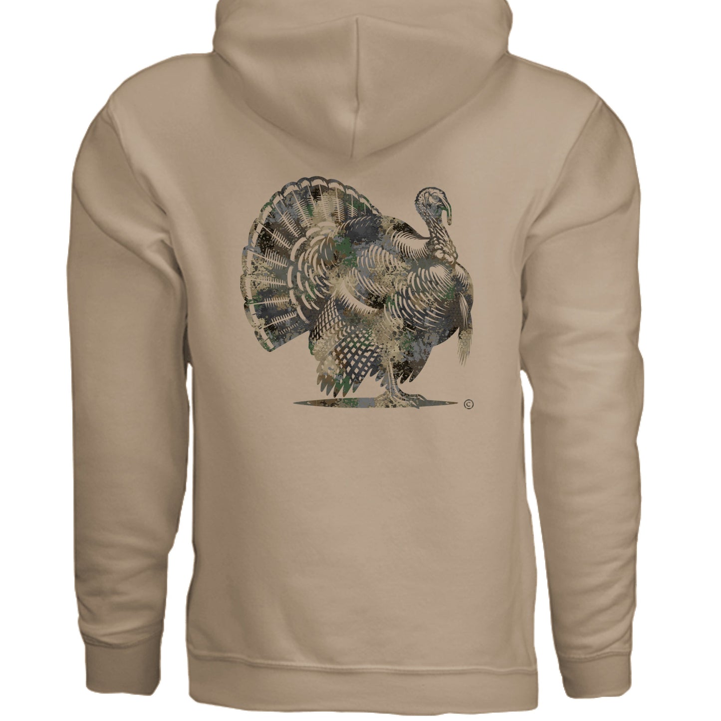 Forest Splash Burst Camo Turkey Sweatshirt