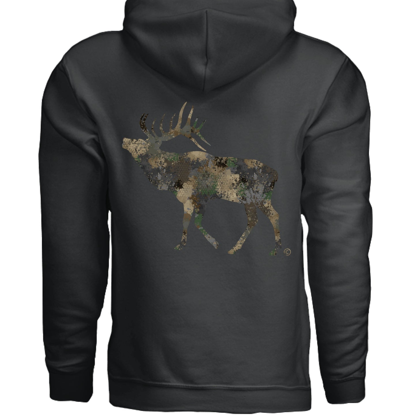 Forest Splash Burst Camo Elk Sweatshirt