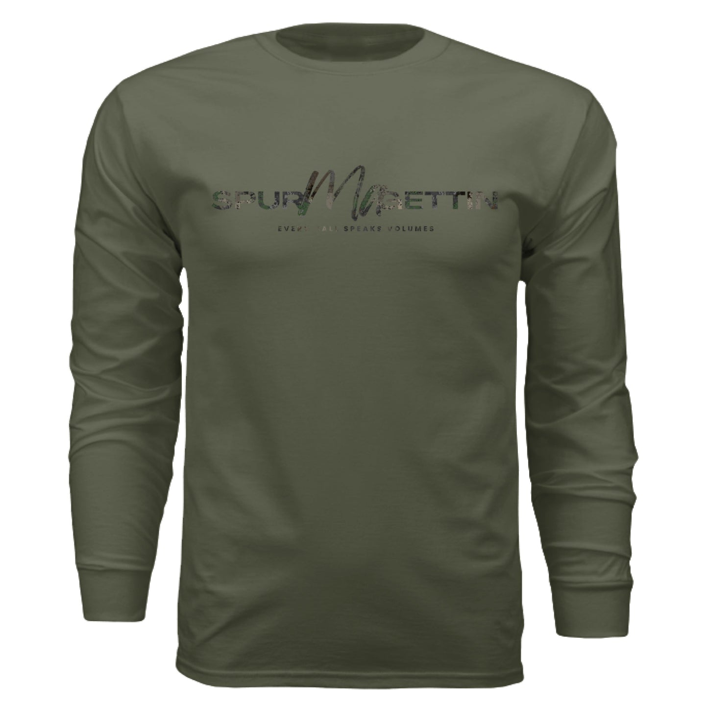 Timber Splash Burst Camo Elk Long Sleeve T-Shirt