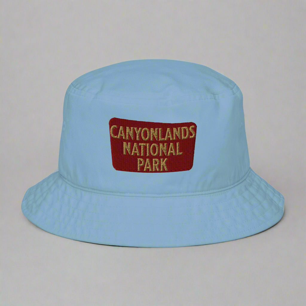 Canyonlands National Park Embroidered Organic Bucket Hat