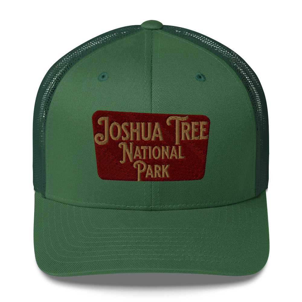 Joshua Tree National Park Embroidered Trucker Cap