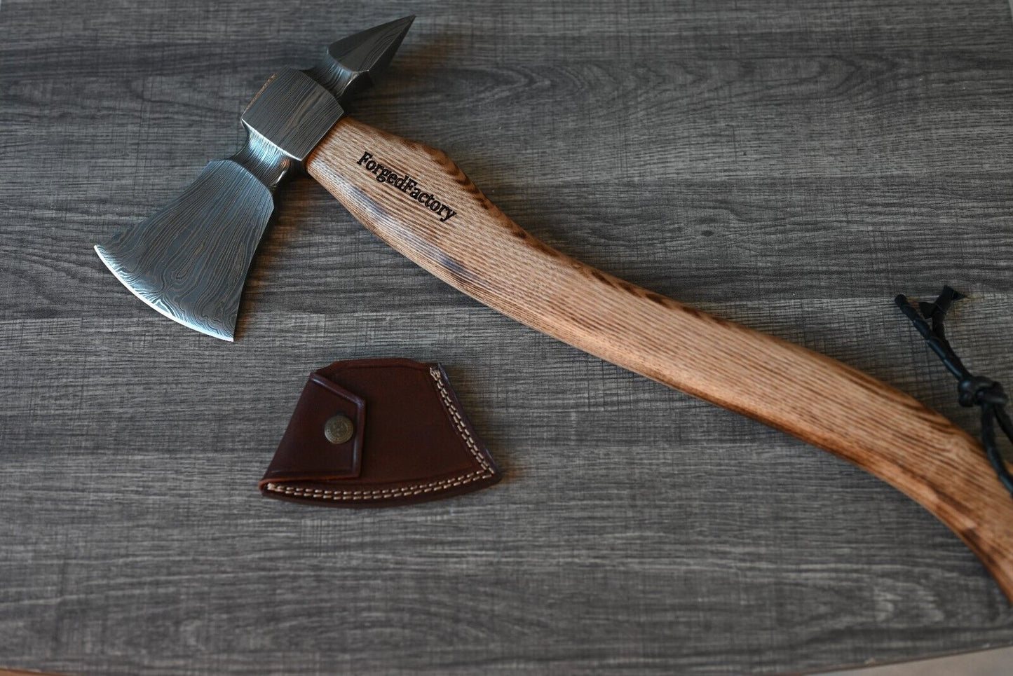 Viking Throwing Axe by KBS Knives Forged Factory – "Thor's Hammer"