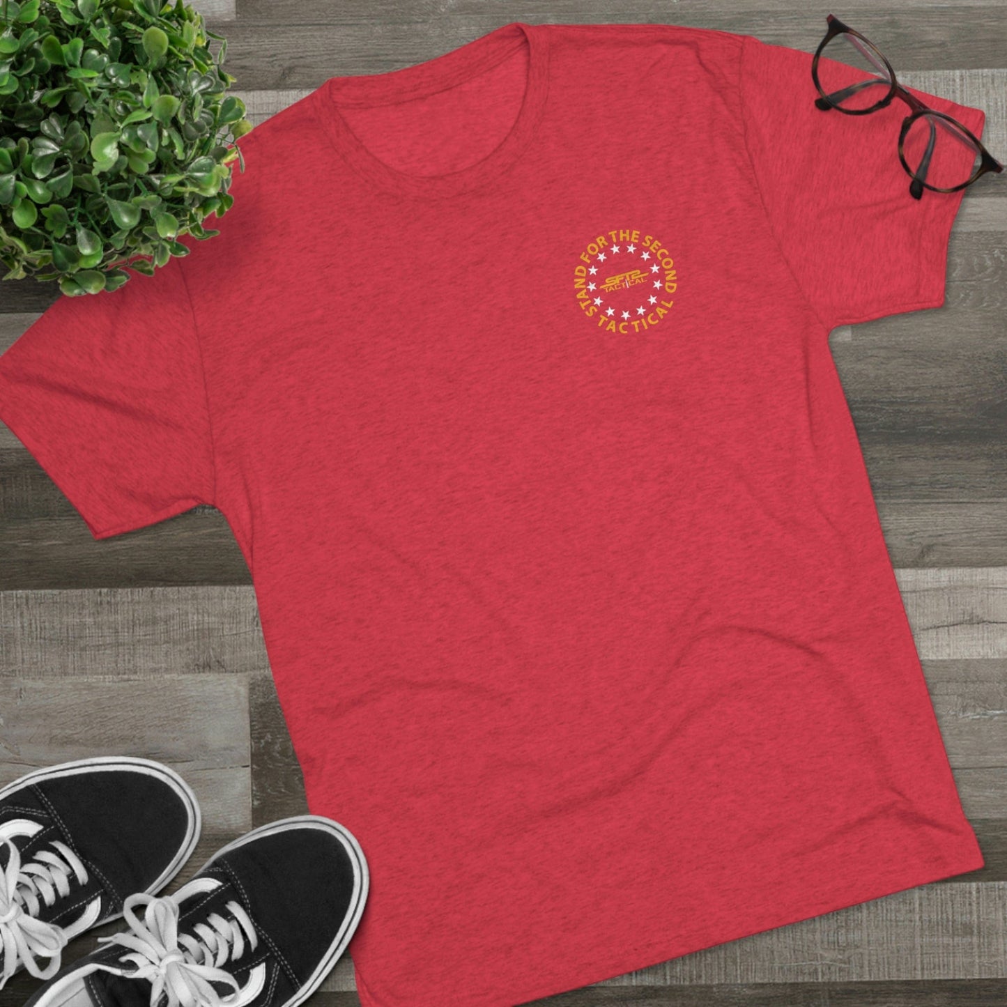 Don't Tread On Me Tri-Blend Crew Tee