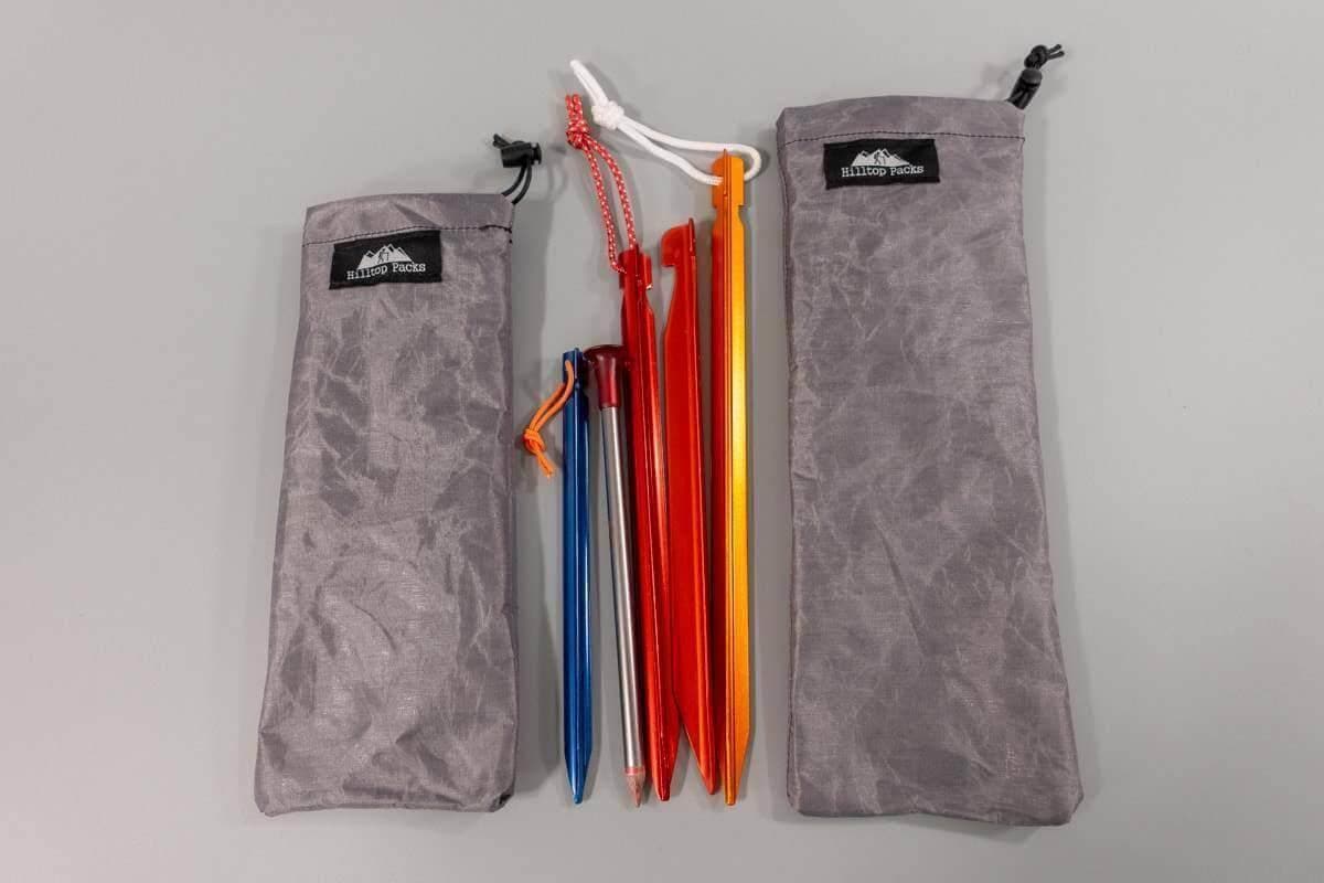 Tent Stake Stuff Sacks - Ultralight & ultra-tough