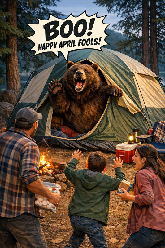 Always look in the tent before bedtime!
