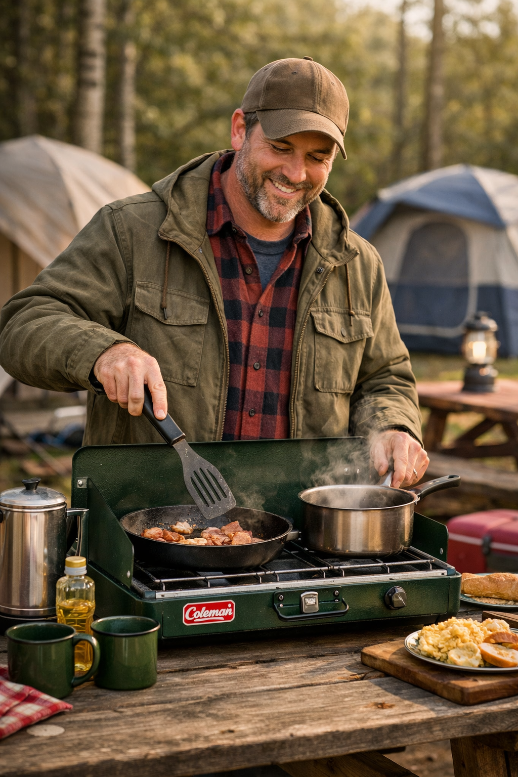 Camp Breakfast- Beats Any Diner