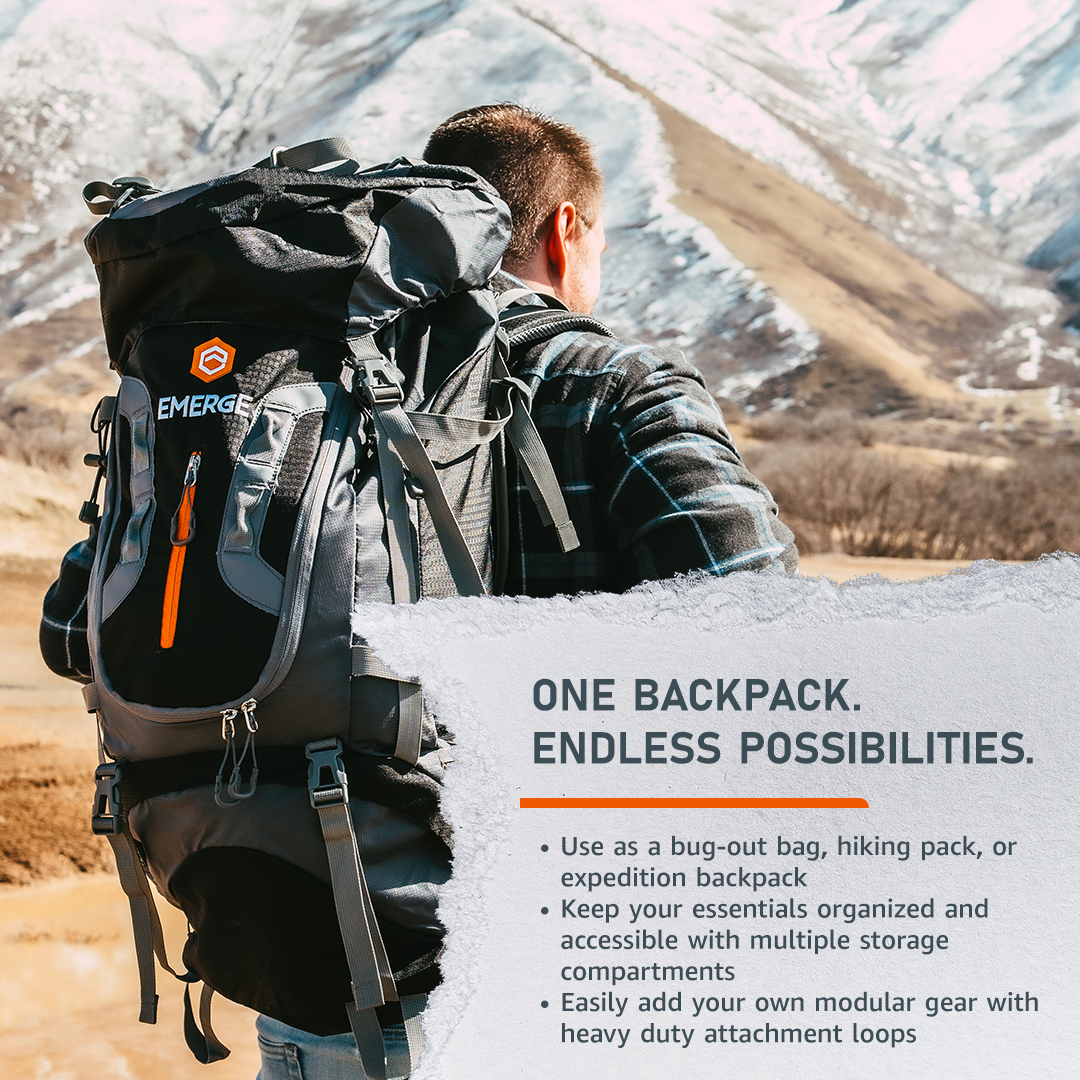 80L Survival Backpack - The Ranger