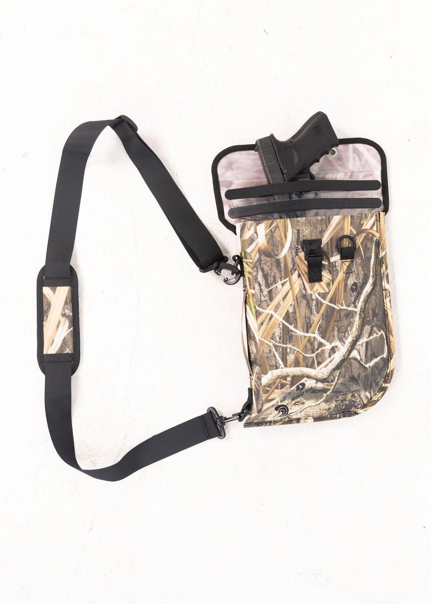 Mossy Oak - Auto-Sealing, Waterproof, Floating, Scent Proof Universal Pistol / Utility Dry Bag
