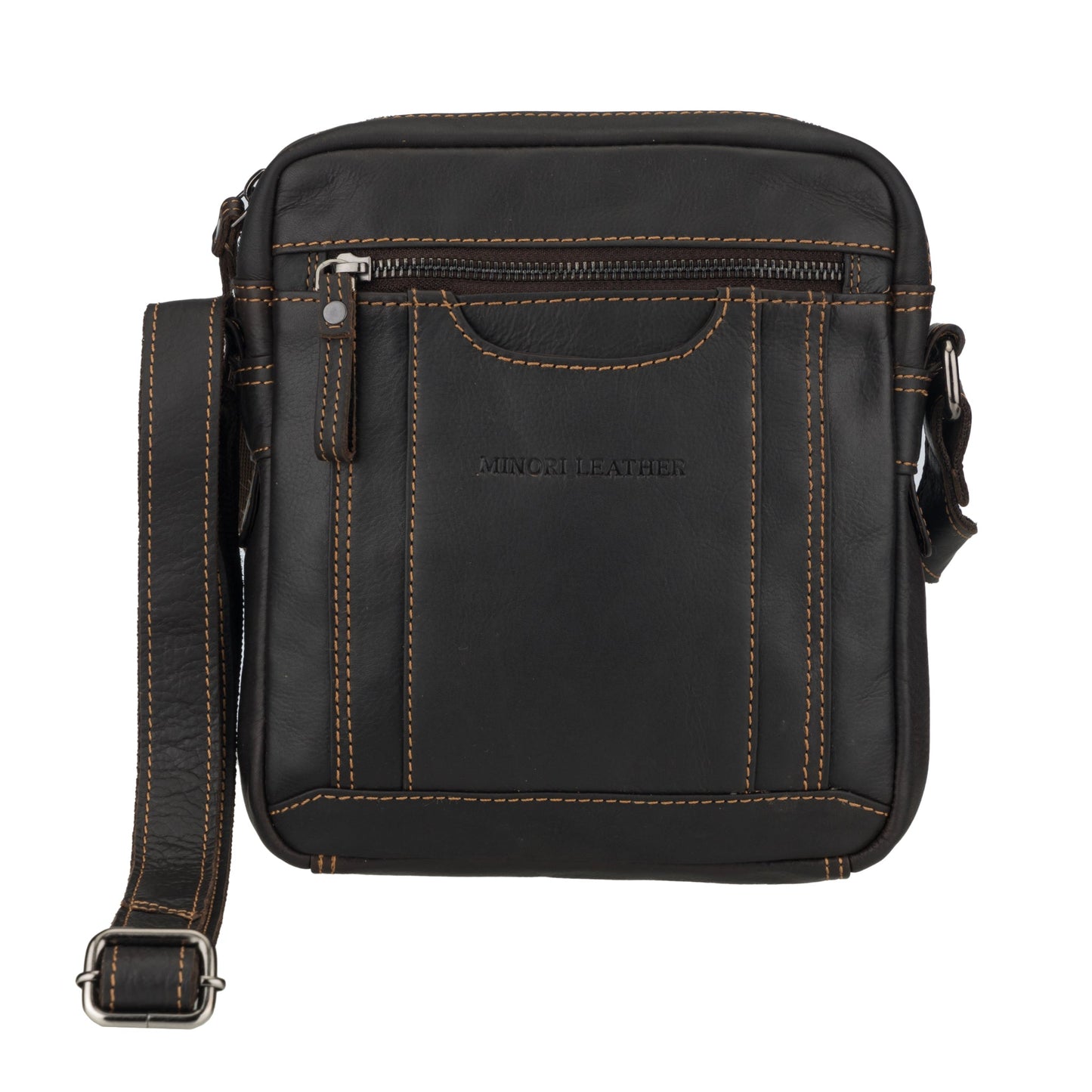 Asheville Messenger Bag Brown