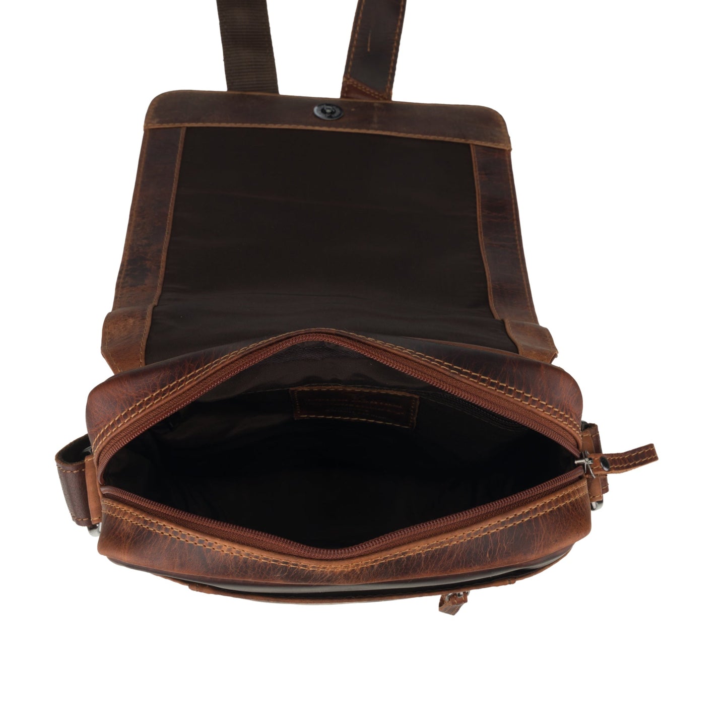 Boulder Messenger Bag Chestnut