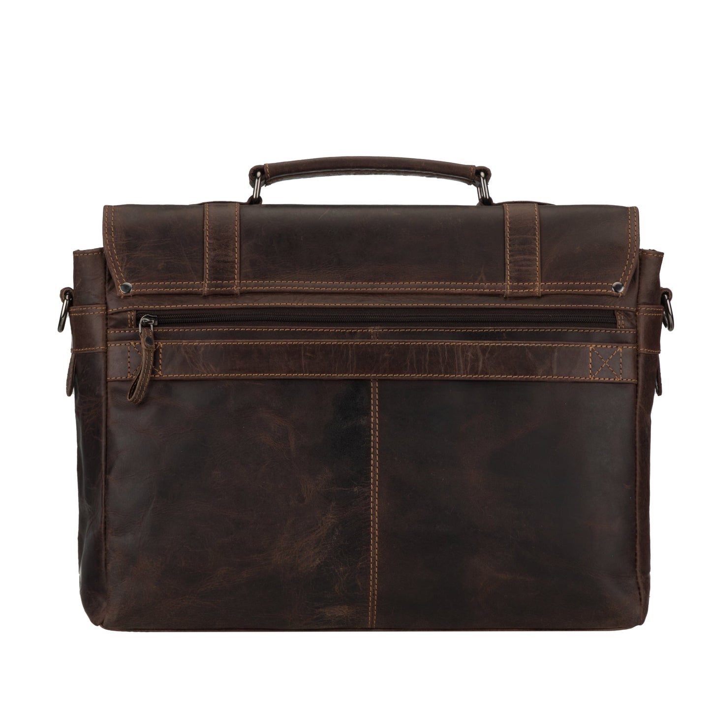 Boston Briefcase 16" Brown