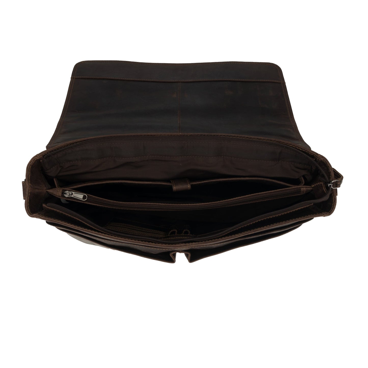 Boston Briefcase 16" Brown