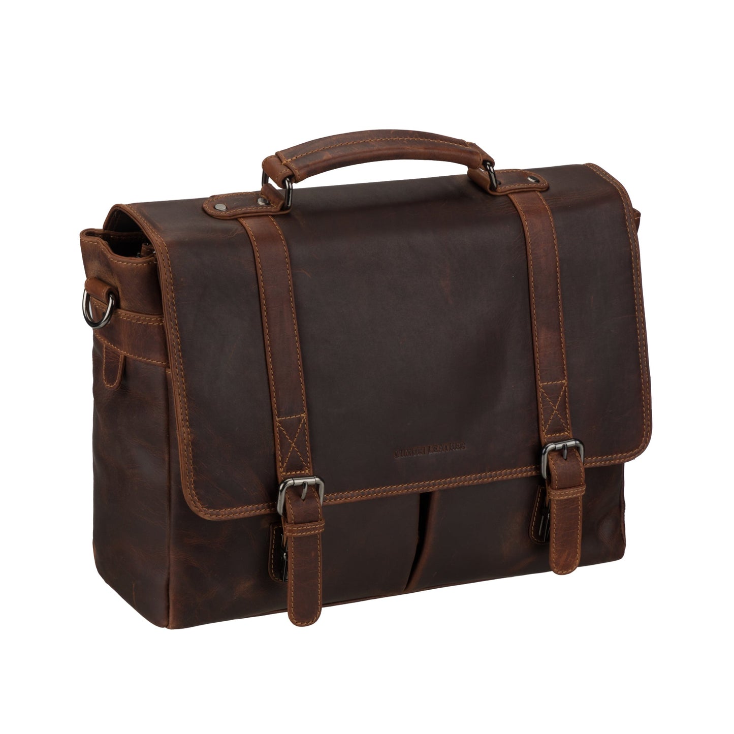Boston Briefcase 16" Chestnut