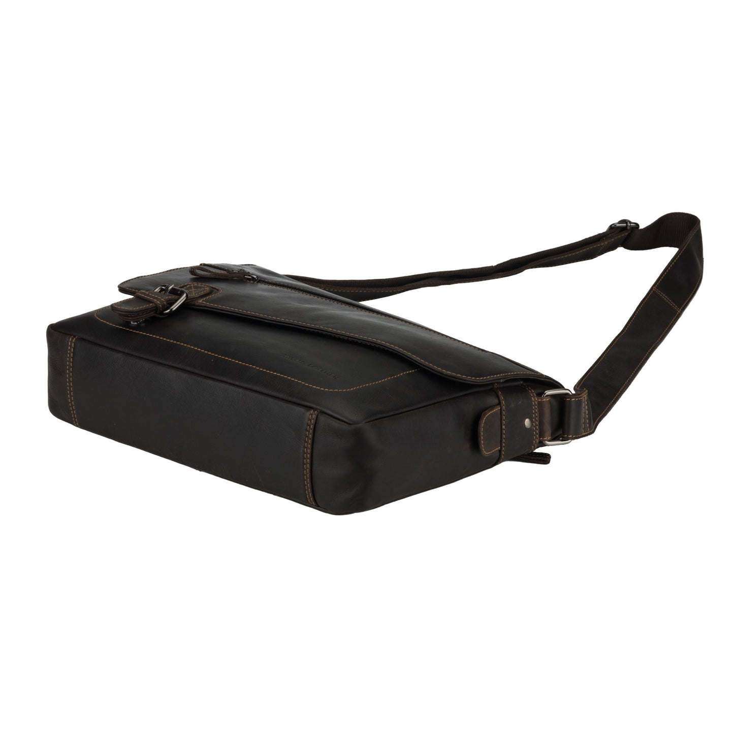 Chicago Messenger Bag 14" Brown