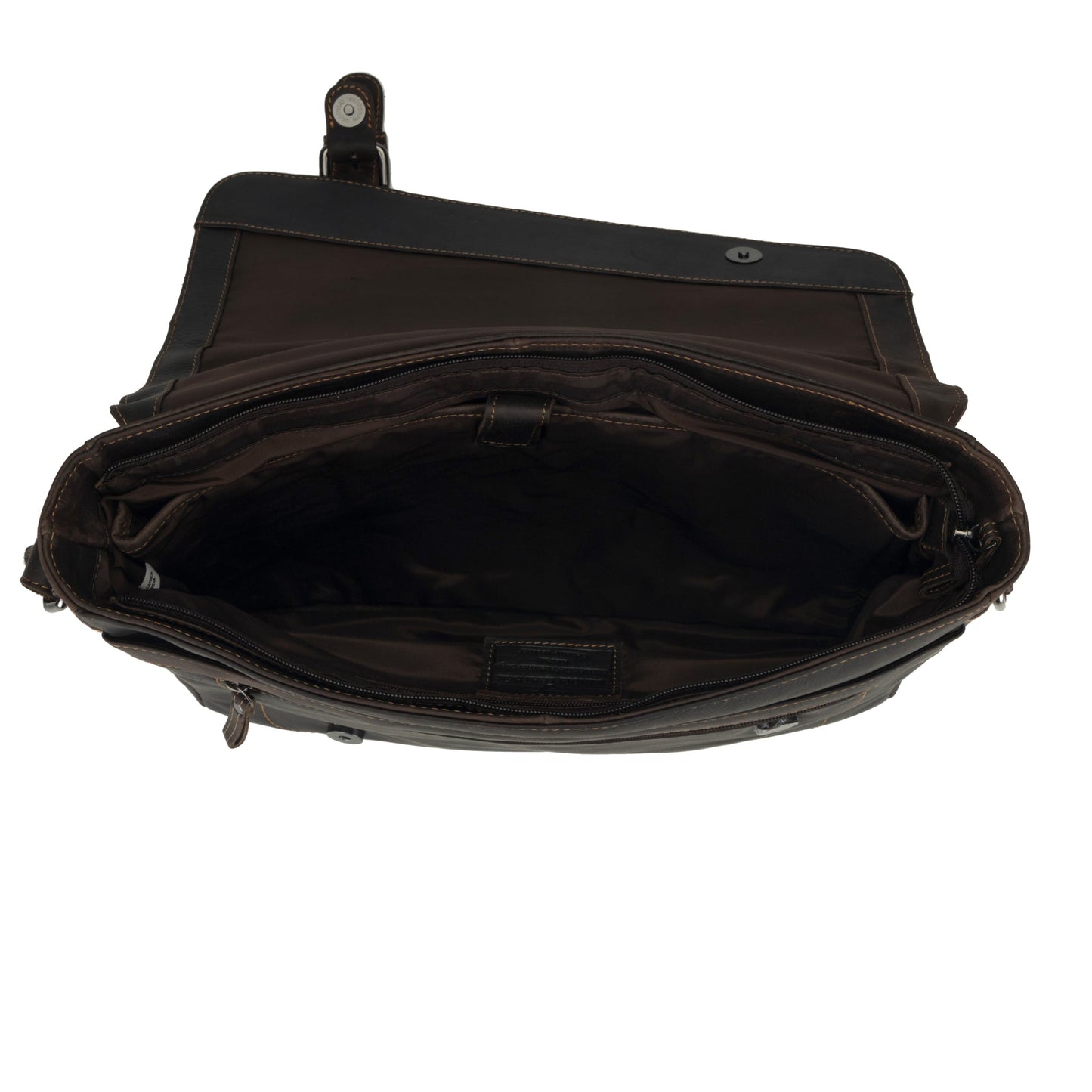 Chicago Messenger Bag 14" Brown