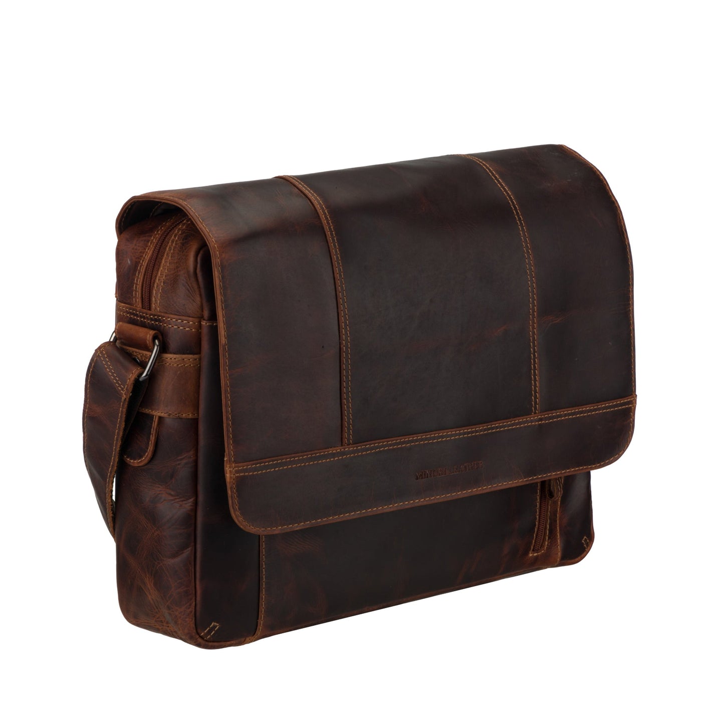 Jordan Messenger Bag 15.6" Chestnut